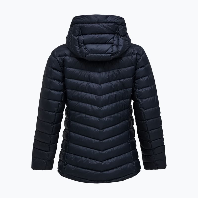 Dámská péřová bunda Peak Performance Frost Down Hood Jacket Black 2