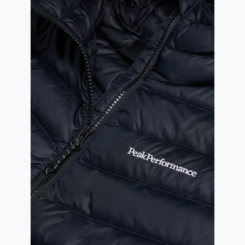 Dámská péřová bunda Peak Performance Frost Down Hood Jacket Black 4
