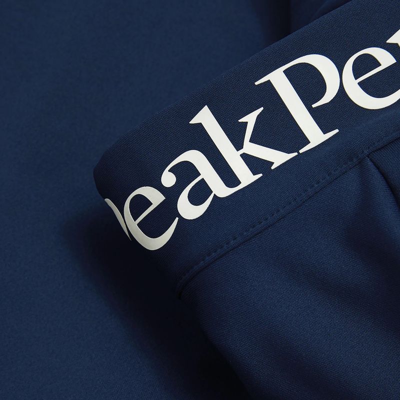 Pánská mikina Peak Performance Rider Essentials Zip Hood blue shadow/blue shadow 9