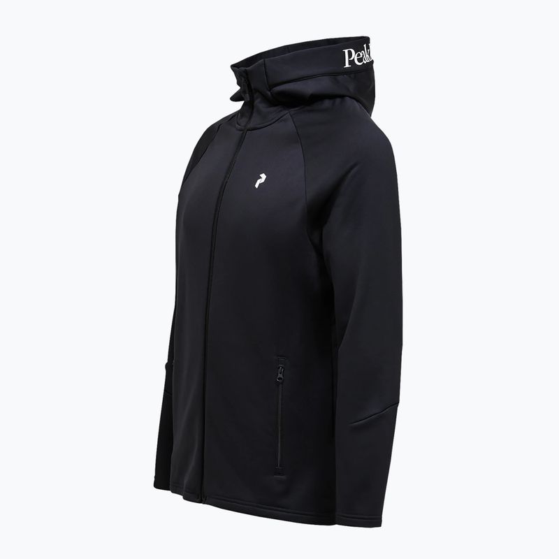 Pánská mikina Peak Performance Rider Essentials Zip Hood black/black 8