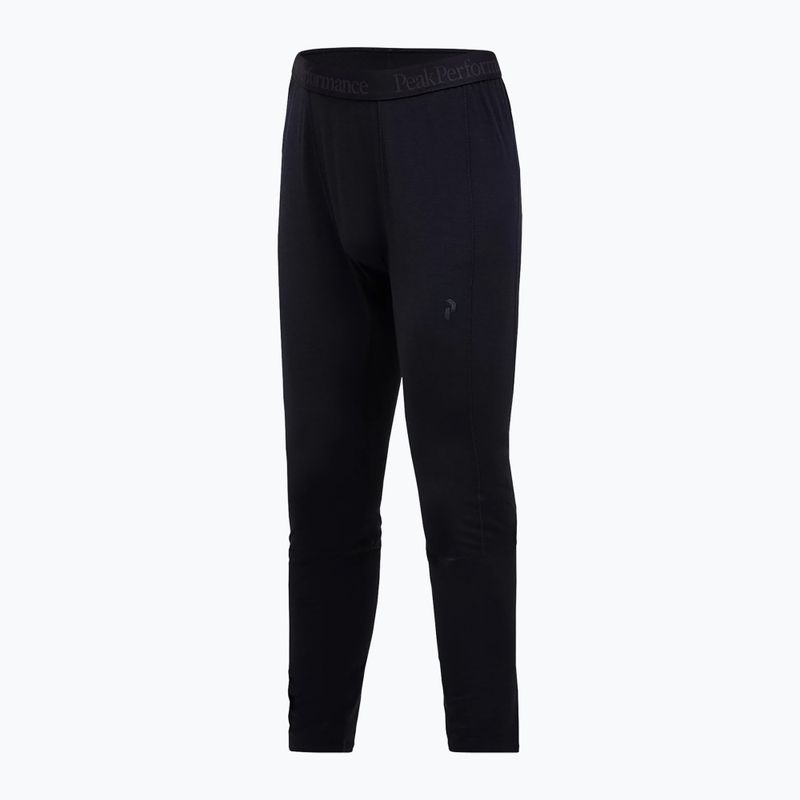Pánské termo kalhoty Peak Performance Magic 7/8 Johns Long Wool-Blend Baselayer black/black 5