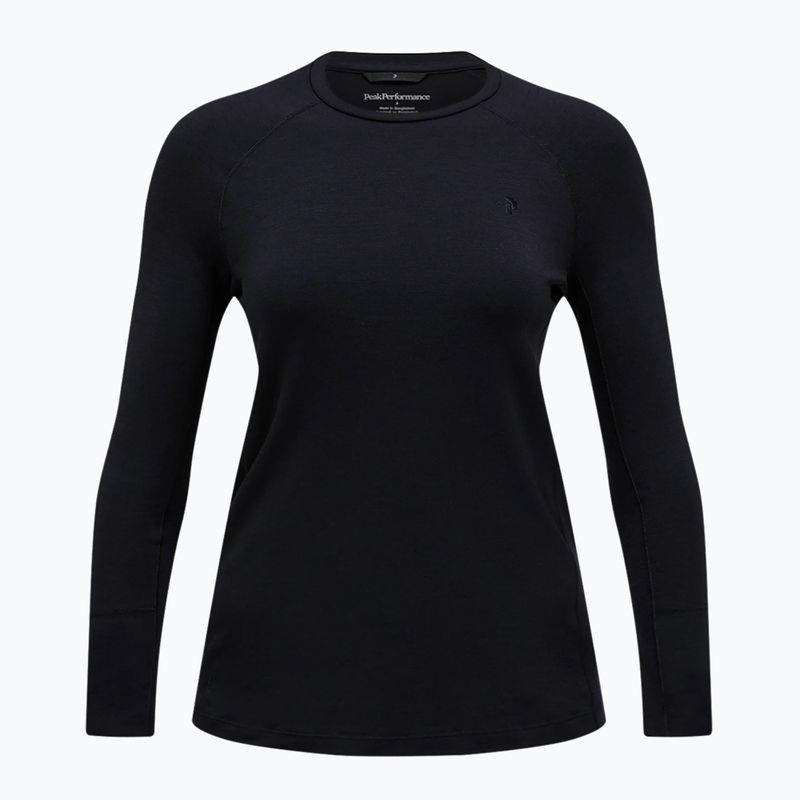Dámské termoprádlo Peak Performance Magic Crew Wool-Blend Baselayer black/black 3
