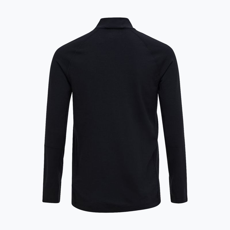 Pánská termo mikina Peak Performance Magic Half Zip Wool-Blend Baselayer black/black 4