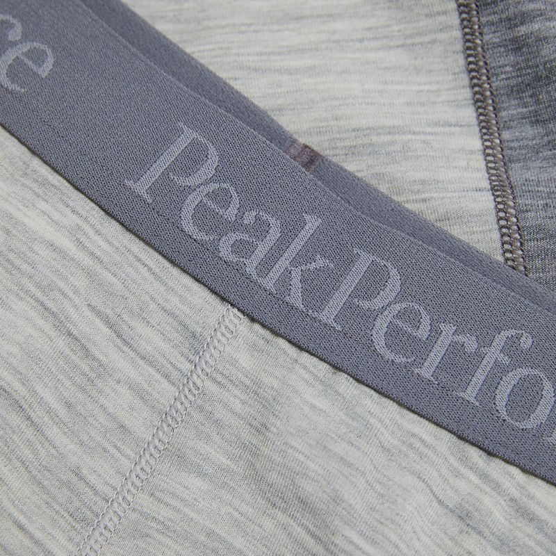 Dámské termo kalhoty Peak Performance Peak Performance Magic 7/8 Long Johns Wool-Blend Baselayer medium grey melange/melange grey 6