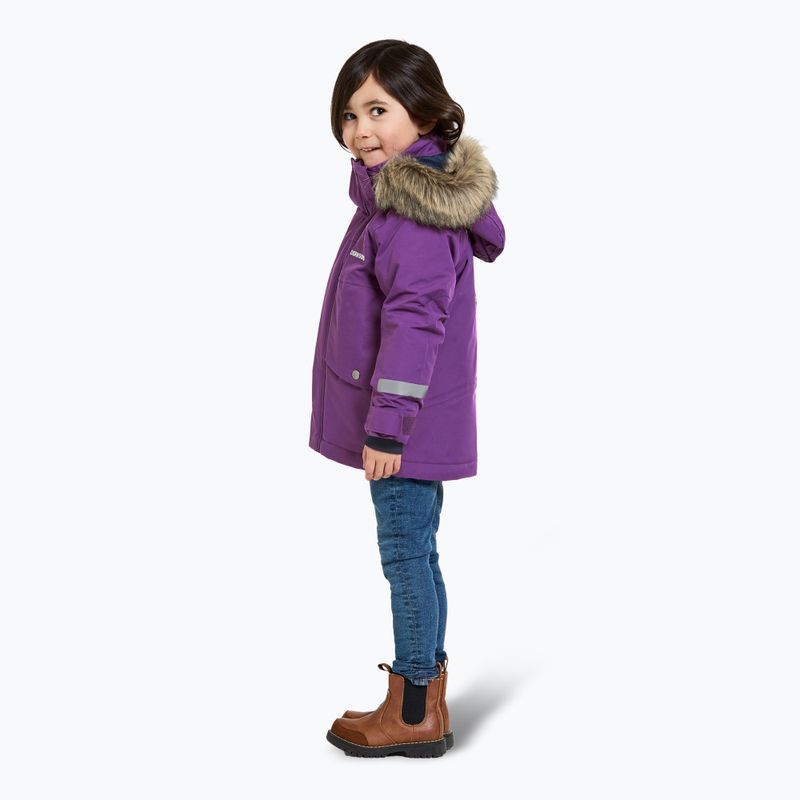 Dětská zimní bunda Didriksons Bjärven Parka royal purple 3