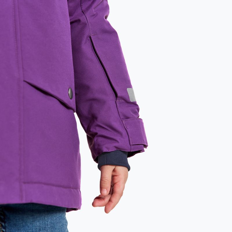 Dětská zimní bunda Didriksons Bjärven Parka royal purple 7