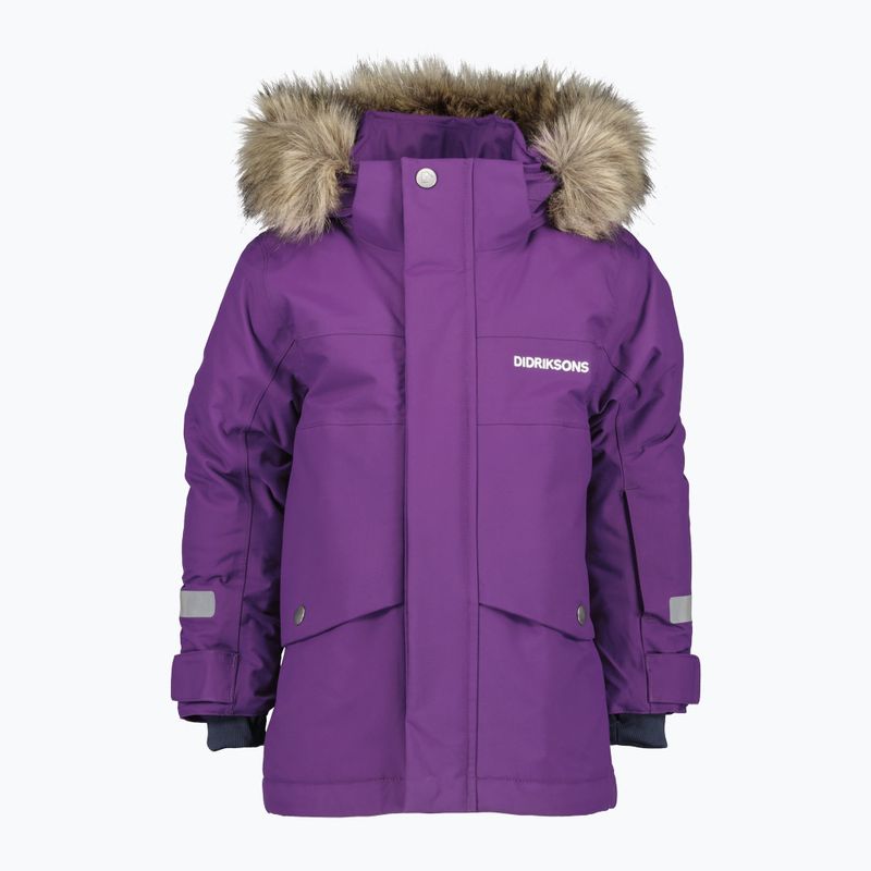 Dětská zimní bunda Didriksons Bjärven Parka royal purple 9