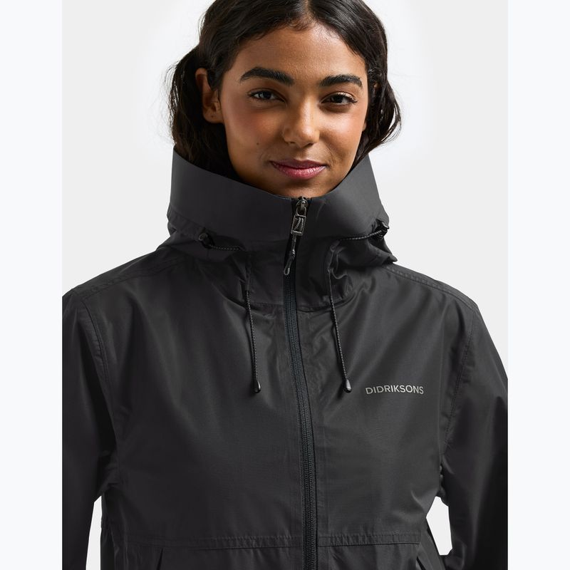 Dámská nepromokavá bunda Didriksons Tilde 4 black 5