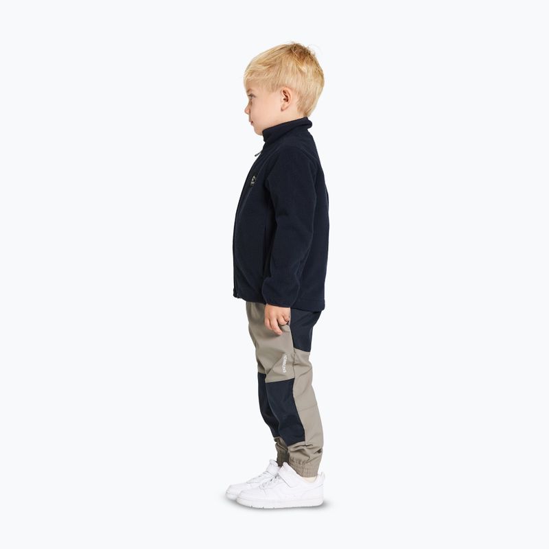 Dětská fleecová mikina Didriksons Muskot dark night blue 5