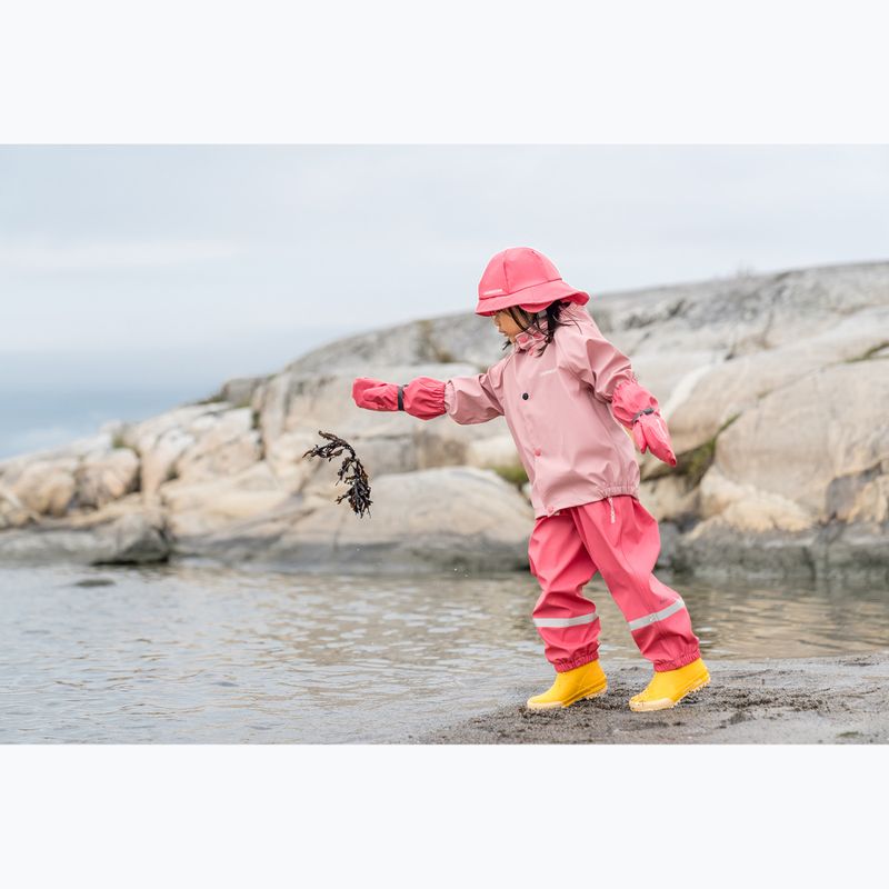 Dětské lyžařské rukavice Didriksons Pileglove 8 dusty azalea 5