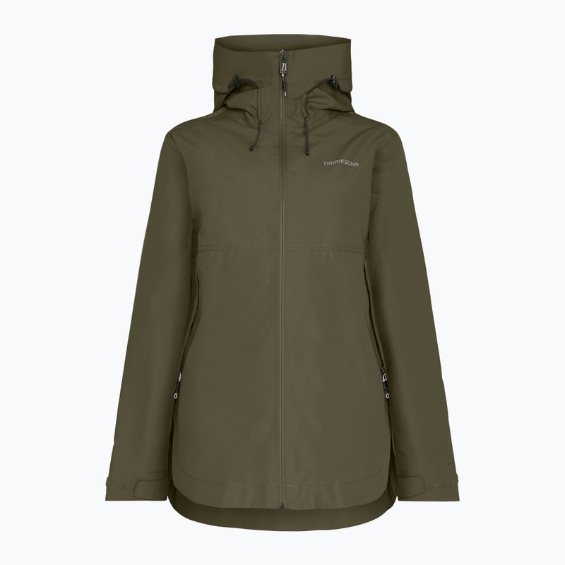 Dámská nepromokavá bunda Didriksons Tilde 4 deep green