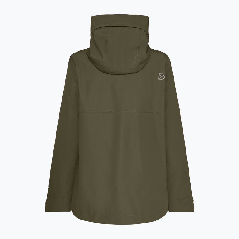 Dámská nepromokavá bunda Didriksons Tilde 4 deep green 2
