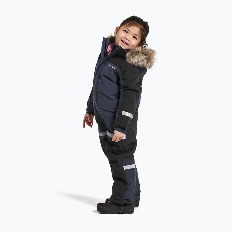 Dětská lyžařská kombinéza Didriksons Bjärven Cover navy 4