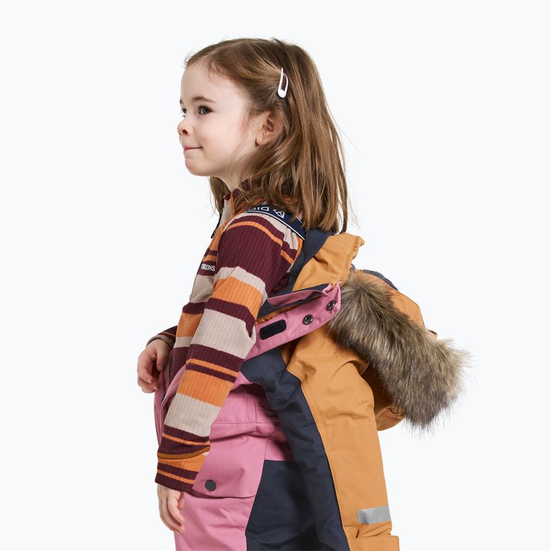 Dětská lyžařská kombinéza Didriksons Bjärven Cover heather pink 8