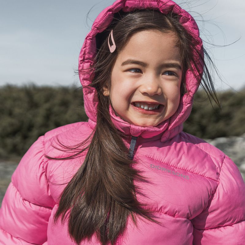 Dětská bunda Didriksons Roxen sweet pink 16