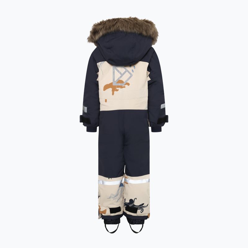Dětská lyžařská kombinéza Didriksons Bjärven Cover Se winter ocean multi reflex 13
