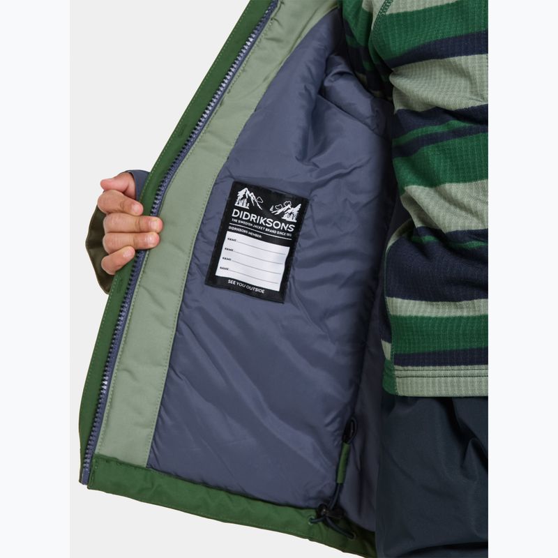 Dětská bunda Didriksons Neptun pine green 9