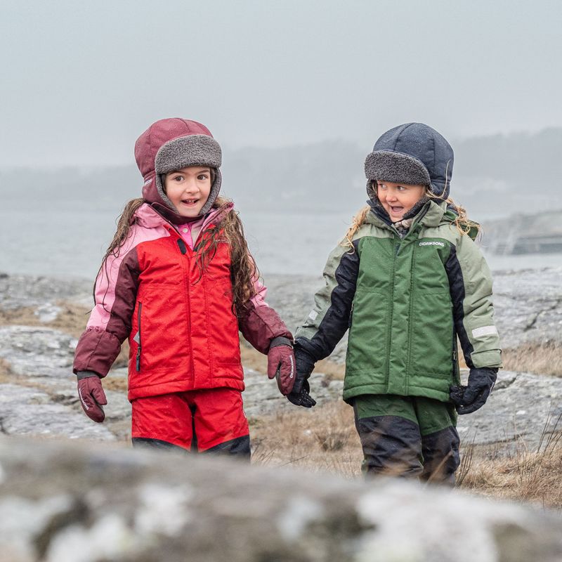 Dětská bunda Didriksons Neptun pine green 12