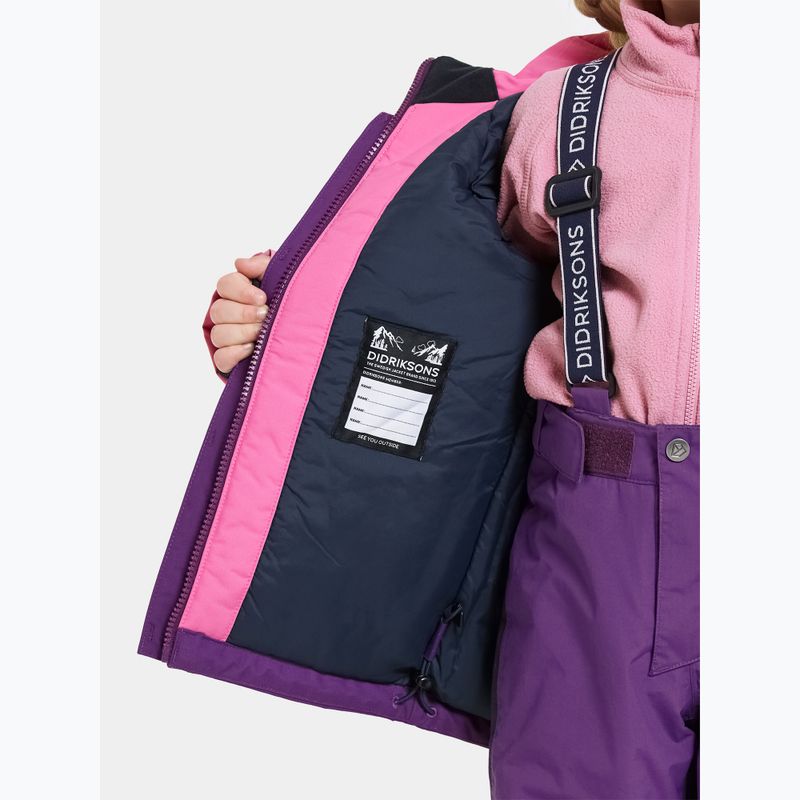 Dětská bunda Didriksons Neptun royal purple 8