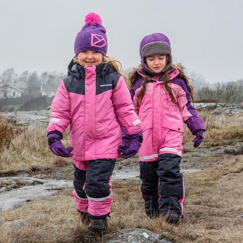 Dětská lyžařská souprava Didriksons Skare sweet pink 19