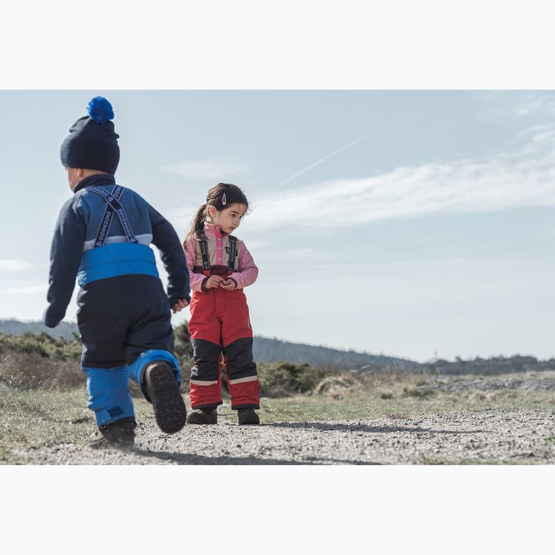 Dětská fleecová mikina Didriksons Monte Half Button cloud blue 13