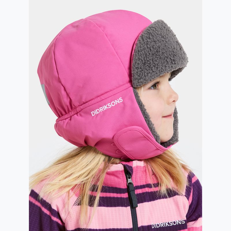 Dětská zimní čepice Didriksons Biggles sweet pink  3