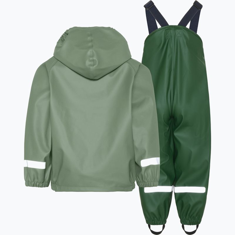 Dětská nepromokavá souprava Didriksons Slaskeman light moss 2