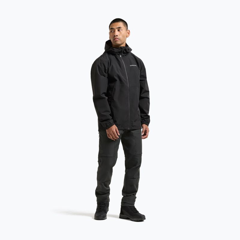 Pánská nepromokavá bunda Didriksons Dario 2 black 2