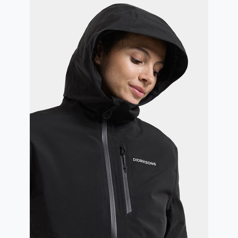 Dámská zateplená bunda Didriksons Fiora black 6