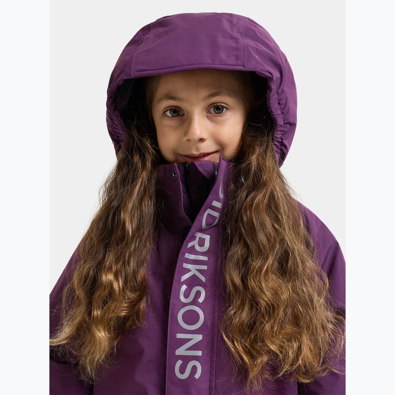 Dětská lyžařská kombinéza Didriksons Talvi Cover 2 northern purple 5