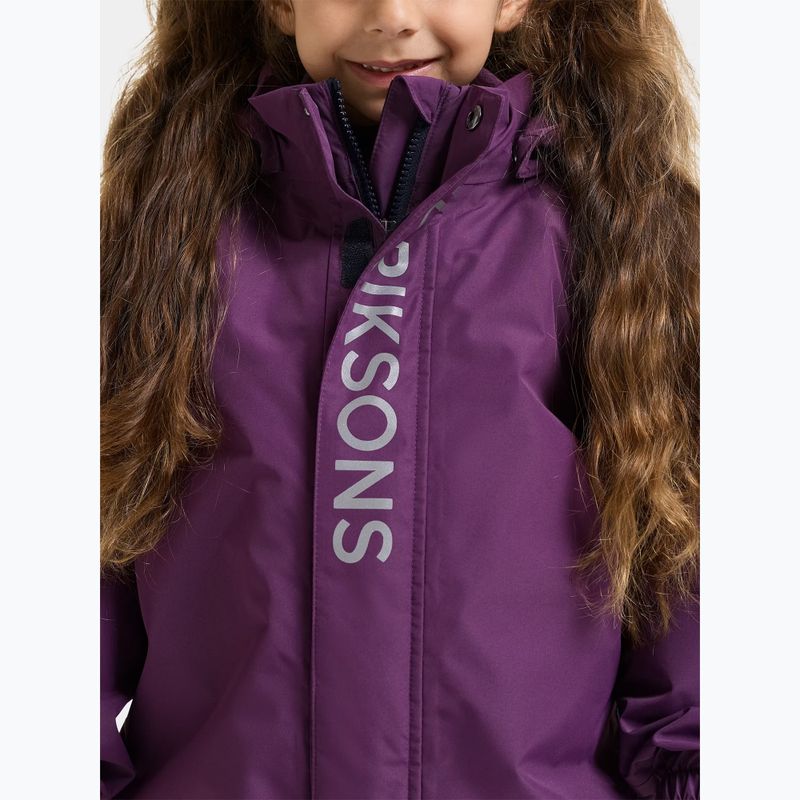 Dětská lyžařská kombinéza Didriksons Talvi Cover 2 northern purple 6