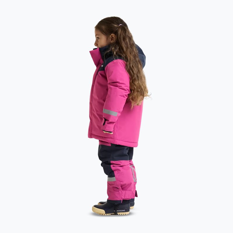 Dětský lyžařský komplet Didriksons Skare 2 cactus pink 2