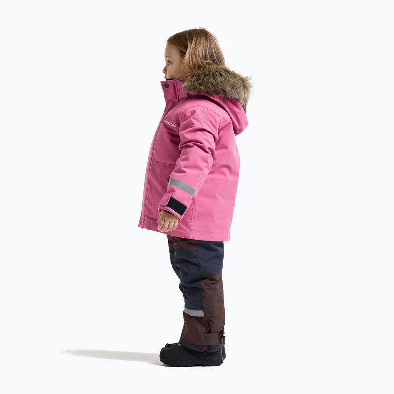 Dětská zimní bunda Didriksons Bjärven 5 Parka heather pink 4
