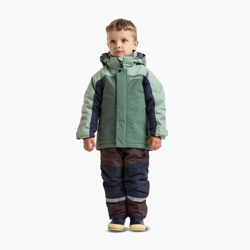 Dětská bunda Didriksons Neptune 5 dark moss 2