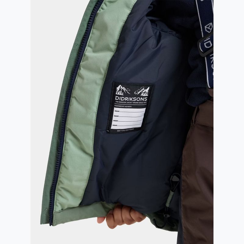 Dětská bunda Didriksons Neptune 5 dark moss 9