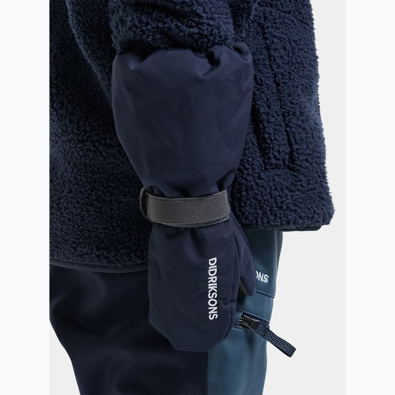 Dětské lyžařské rukavice Didriksons Biggles Mitten 8 navy 2