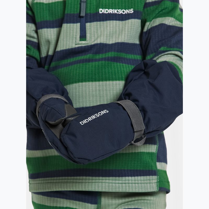Dětské lyžařské rukavice Didriksons Biggles Mitten 8 navy 3