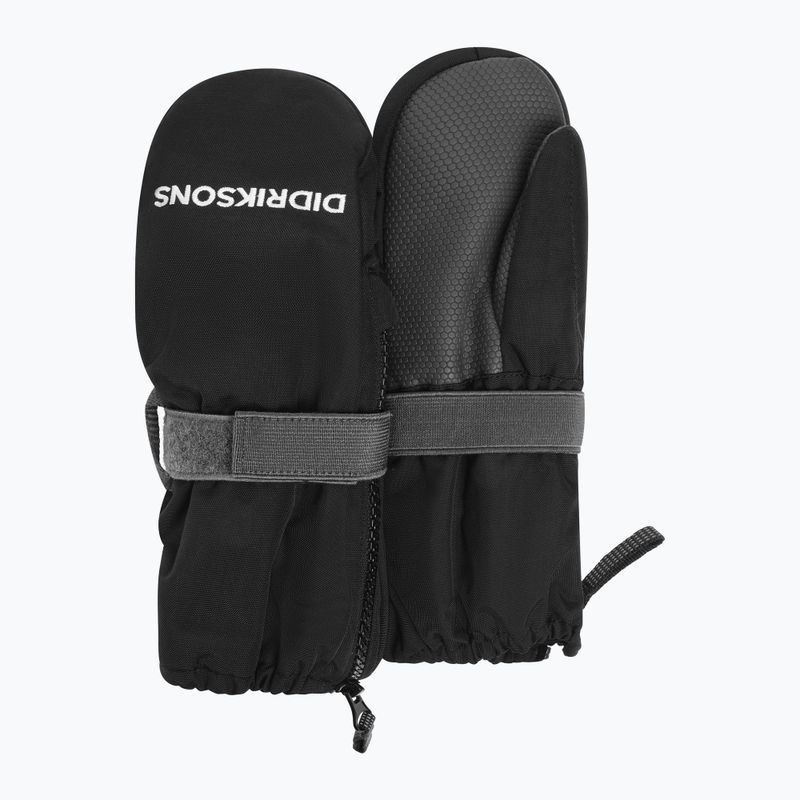 Dětské lyžařské rukavice Didriksons Biggles Zip Mitten 9 black