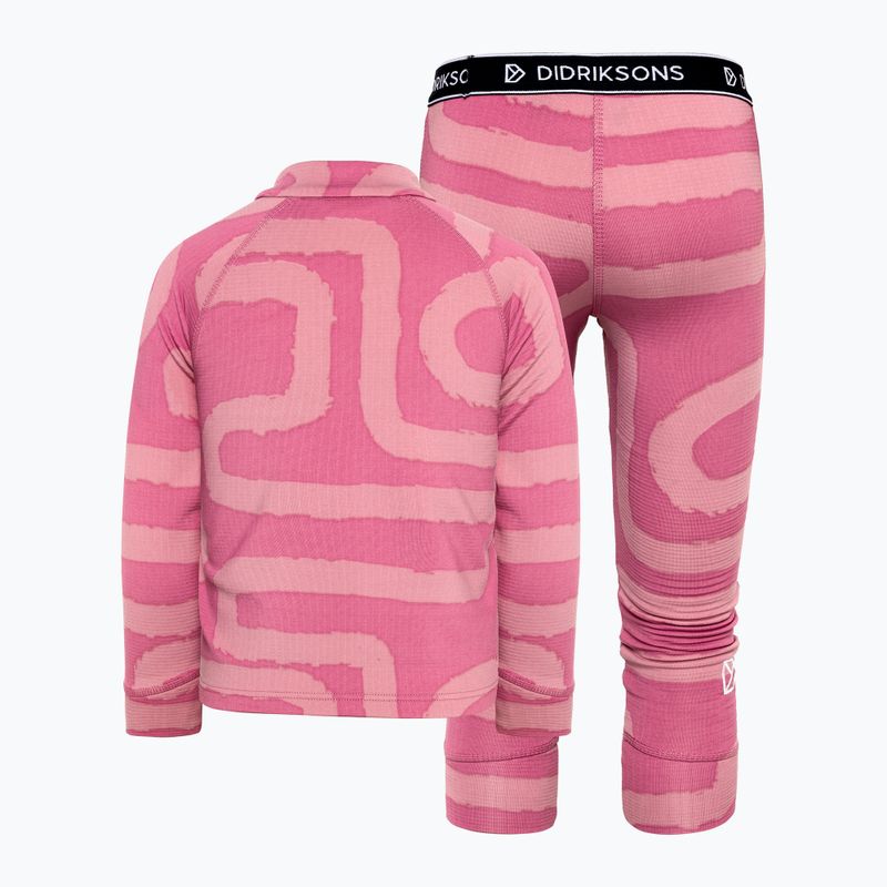 Dětská sada Didriksons Jadis Pr 5 path heather pink 2