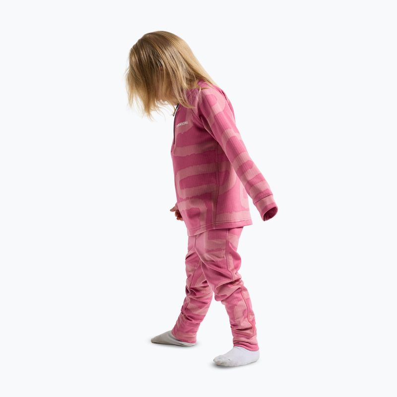 Dětská sada Didriksons Jadis Pr 5 path heather pink 5
