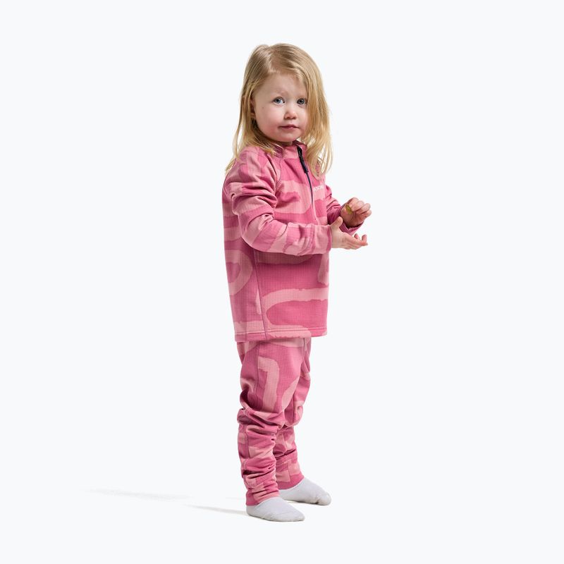 Dětská sada Didriksons Jadis Pr 5 path heather pink 6