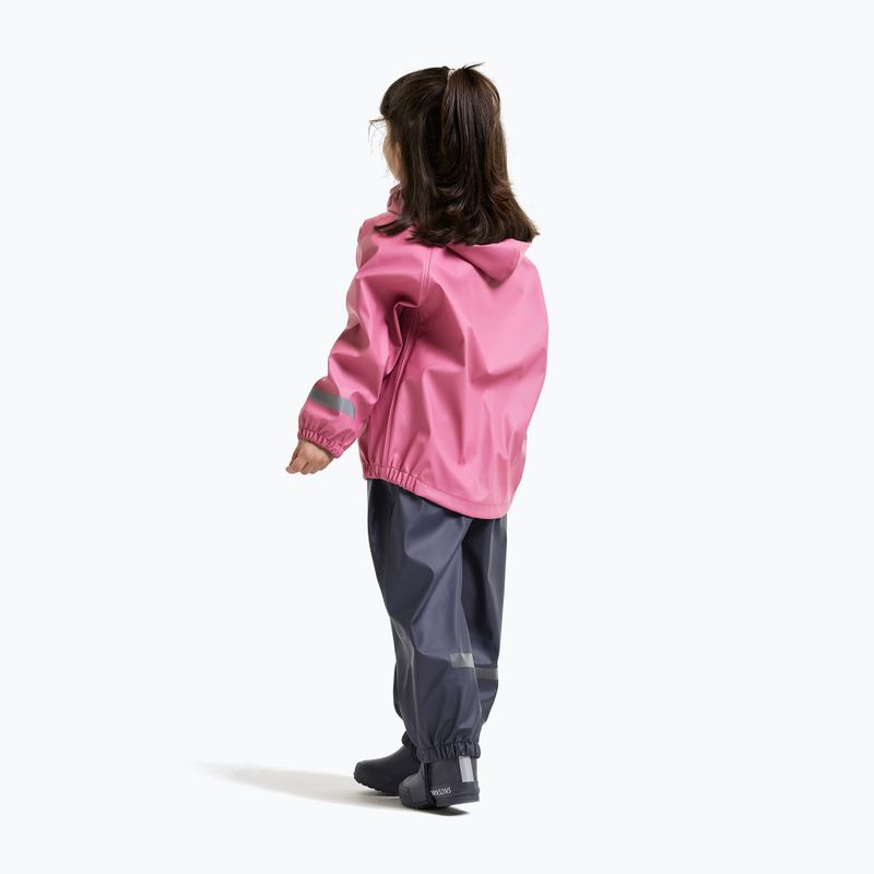 Dětský nepromokavý komplet Didriksons Slaskeman 4 heather pink 4