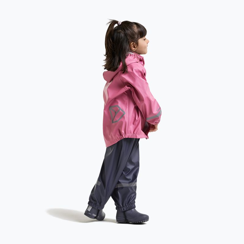 Dětský nepromokavý komplet Didriksons Slaskeman 4 heather pink 6