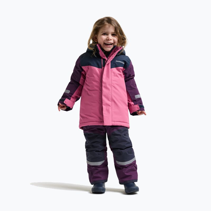 Dětský lyžařský komplet Didriksons Skare Multi northern purple