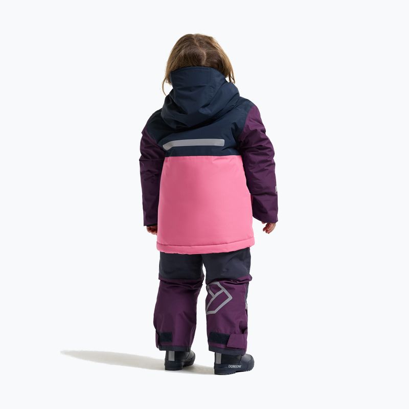 Dětský lyžařský komplet Didriksons Skare Multi northern purple 2