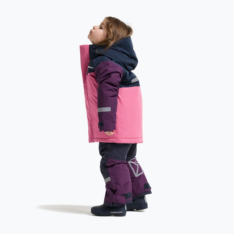 Dětský lyžařský komplet Didriksons Skare Multi northern purple 3