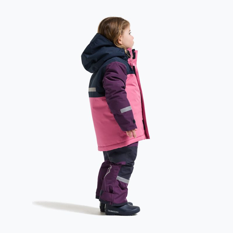 Dětský lyžařský komplet Didriksons Skare Multi northern purple 4