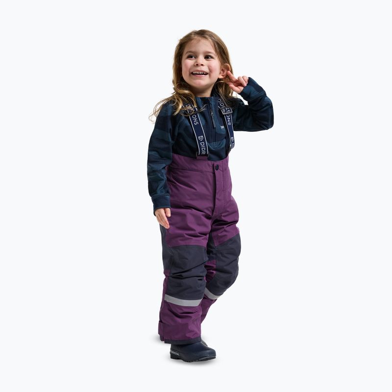 Dětský lyžařský komplet Didriksons Skare Multi northern purple 8