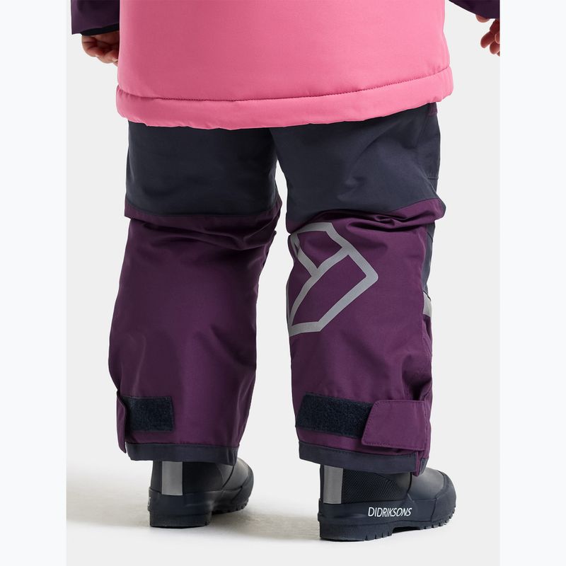 Dětský lyžařský komplet Didriksons Skare Multi northern purple 9