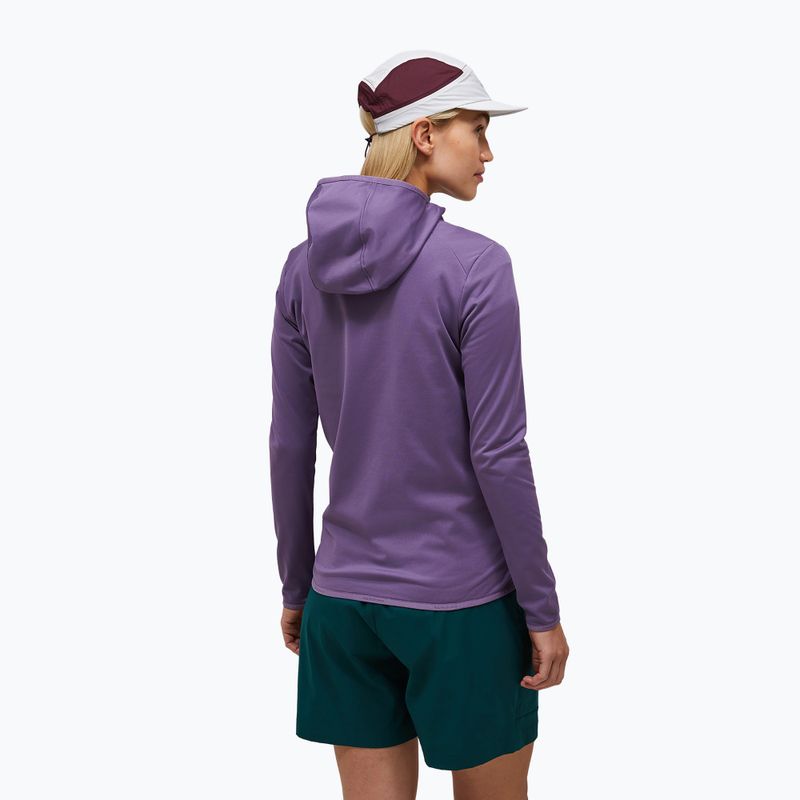 Dámská trekingová mikina Peak Performance Light Zip Hood montana grape 3